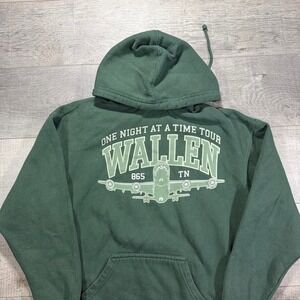 Morgan Wallen one night at a time tour hoodie, country music band T size medium